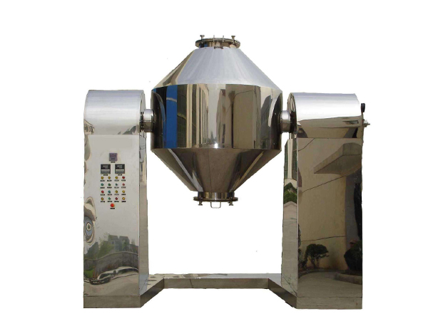 <b>SZG雙錐真空干燥機是我廠在結(jié)合國內(nèi)同類產(chǎn)品技術(shù)所開發(fā)的新一代干燥裝置，雙錐真空采用皮帶--鏈條兩彈性聯(lián)接方式，因而設(shè)備運行平穩(wěn)。特別設(shè)計的工藝，充分體現(xiàn)了兩支軸的良好</b>